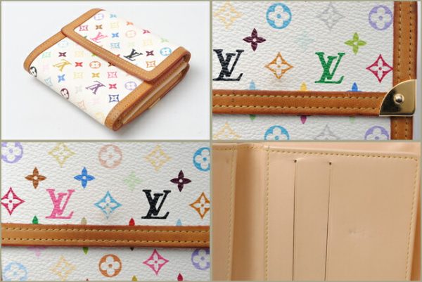 l 0207 15 2 Louis Vuitton Portomone Wallet Multicolor Bronze