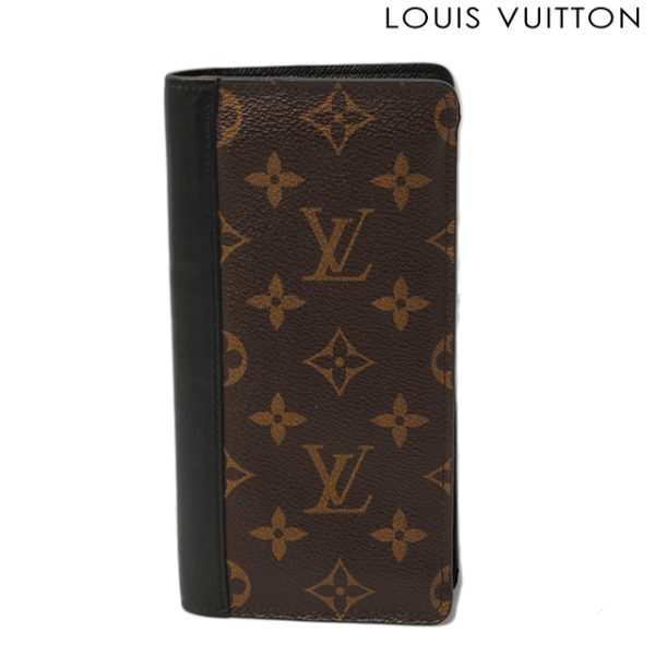 l 0222 15 1 Louis Vuitton Portefeuille Tanon Macassar Wallet Brown