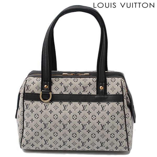 l 1219 1 Louis Vuitton Josephine PM Monogram Mini Handbag Blue