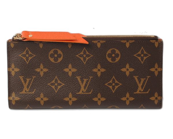 l 16 0024 1 Louis Vuitton Adele Wallet Long Monogram Pimont