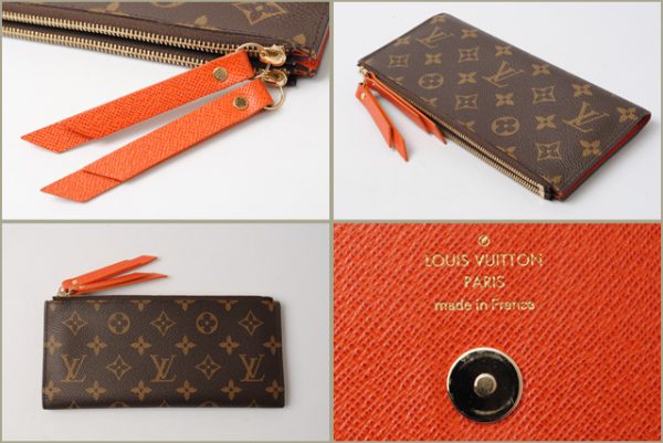 l 16 0024 2 Louis Vuitton Adele Wallet Long Monogram Pimont