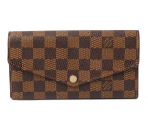 l 16 0029 1 Louis Vuitton Josephine Wallet Long Damier Azur