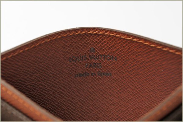 l 16 0033 2 Louis Vuitton Porto Carte Card Case Monogram Brown