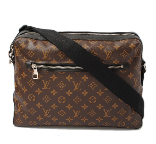 l 16 0059 1 Louis Vuitton Torres Monogram Macassar Shoulder Bag Brown