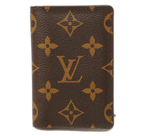 l 16 0063 1 Louis Vuitton Organizer de Poche Monogram Card Case Brown