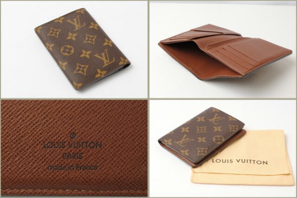 l 16 0075 3 Louis Vuitton James Wallet Monogram Brown