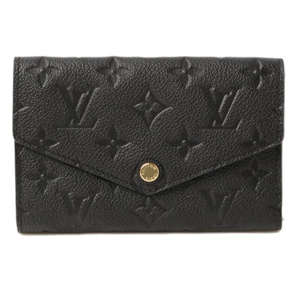 l 16 0086 1 Louis Vuitton Curieuse Wallet Monogram Noir