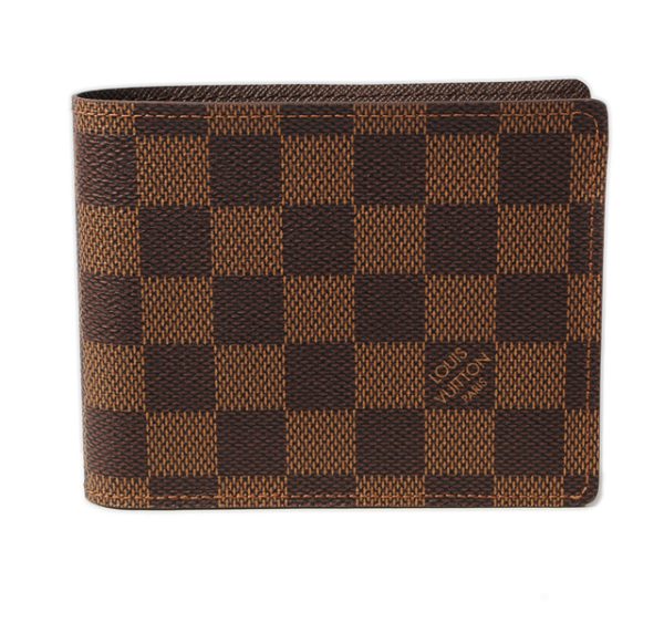 l 16 0088 1 Louis Vuitton Florin Wallet FDamier Brown