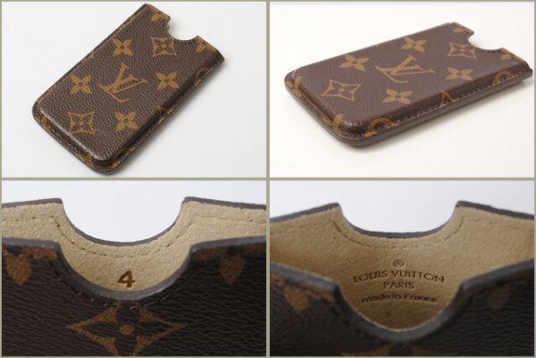 l 16 0090 3 Louis Vuitton iPhone Case Monogram Brown