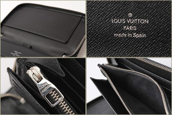 l 16 0092 4 Louis Vuitton Zippy Organizer Wallet Damier Graphite Black