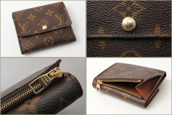 l 16 0110 3 Louis Vuitton Wallet Anais Monogram Brown