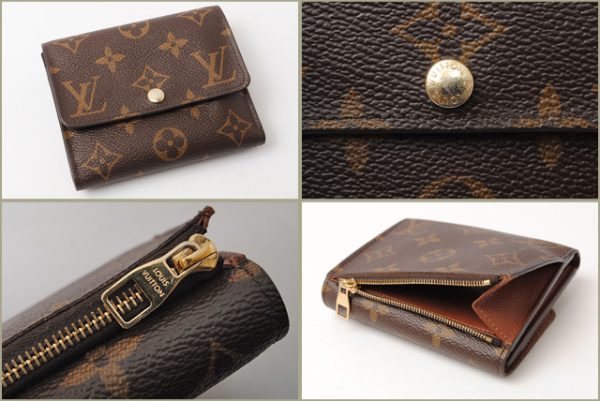 l 16 0110 3 Louis Vuitton Anais Wallet Monogram Brown