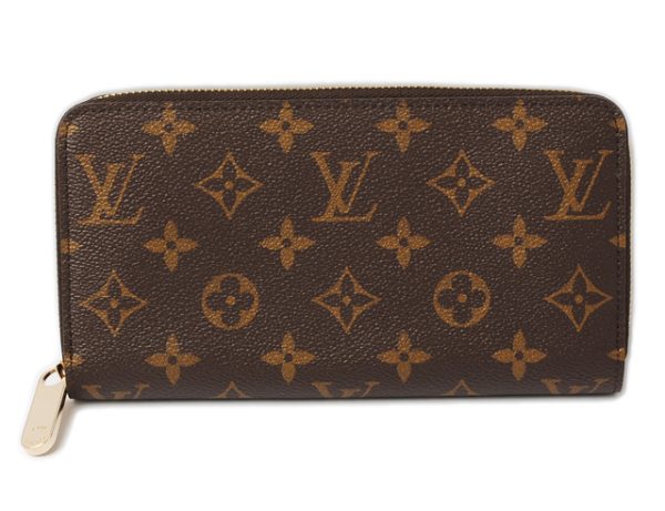 l 16 0144 1 Louis Vuitton Zippy Wallet Monogram Brown