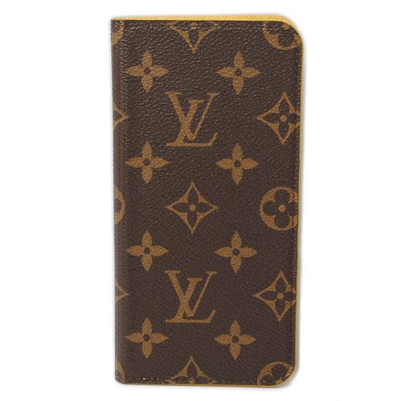 l 16 0153 1 Louis Vuitton iPhone Folio iPhone Case Monogram Yellow