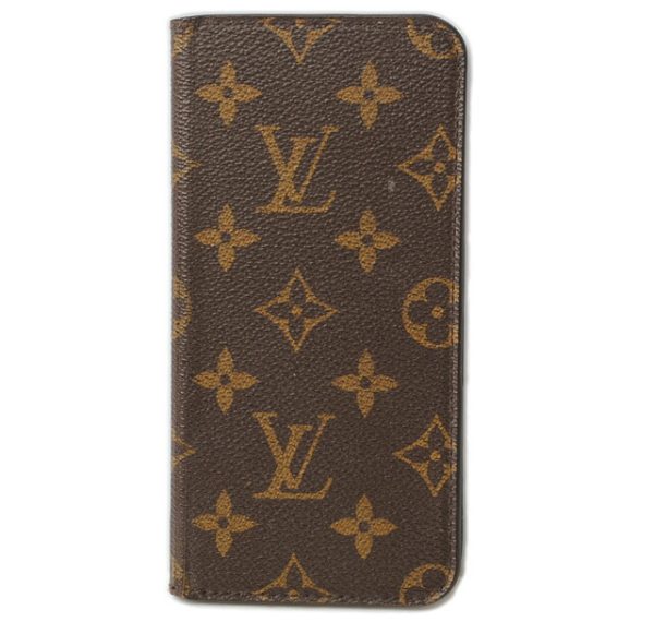 l 16 0154 1 Louis Vuitton iPhone Folio Monogram Phone Case Yellow