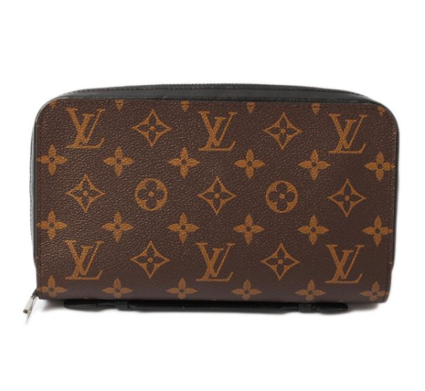 l 16 0156 1 Louis Vuitton Zippy XL Wallet Long Monogram Black