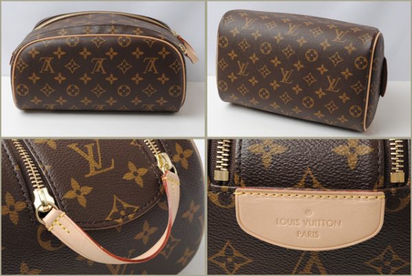 l 16 0174 5 Louis Vuitton True Toilet Pouch Monogram Brown