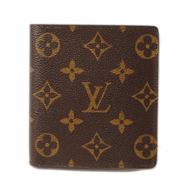 l 16 0185 1 Louis Vuitton Porte Bier Wallet Monogram Brown