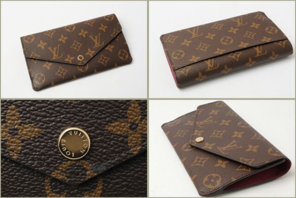 l 16 0202 3 Louis Vuitton Portefeuille Jeanne Wallet Monogram Pink