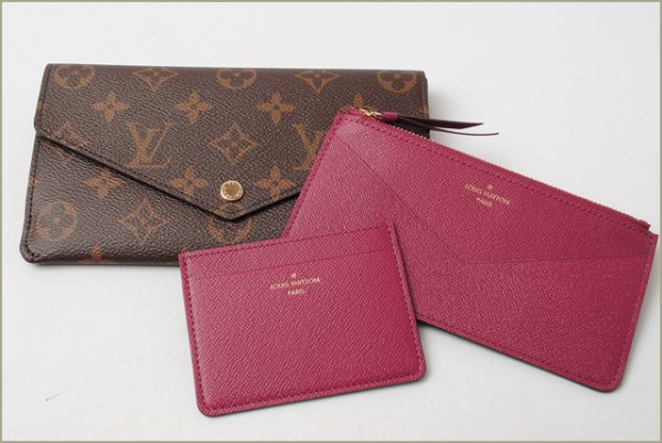 l 16 0202 6 Louis Vuitton Portefeuille Jeanne Wallet Monogram Pink