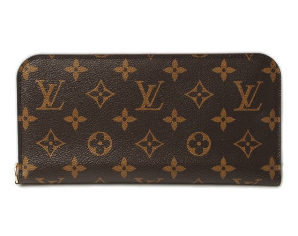 l 16 0203 1 Louis Vuitton Insolitte Wallet Long Monogram Pumpkin Dot Jaune