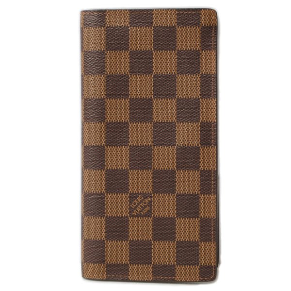 l 16 0206 1 Louis Vuitton Portefeuille Long Wallet Damier Brown