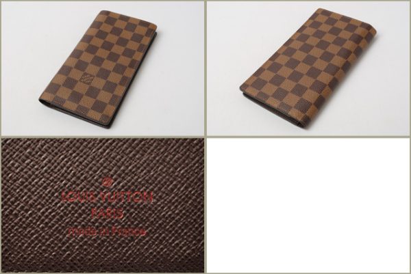 l 16 0206 5 Louis Vuitton Portefeuille Long Wallet Damier Brown