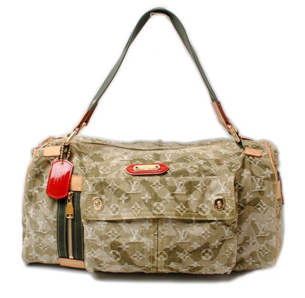 l 16 0211 1 Louis Vuitton Takashi Murakami Handbag Monogram Denim