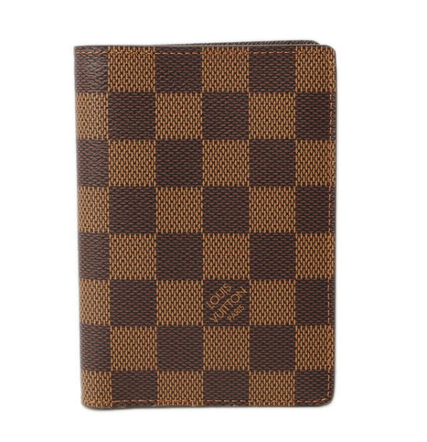 l 17 0002 1 Louis Vuitton Portefeuille James Damier Wallet Brown