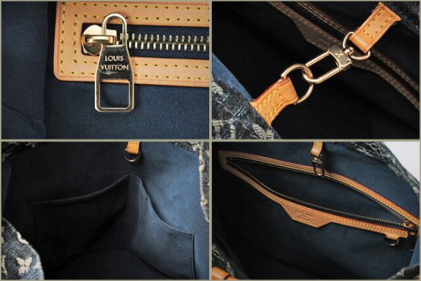 l 17 0003 5 Louis Vuitton Denim Daily GM Tote Bag Monogram