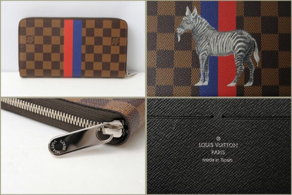 l 17 0007 3 Louis Vuitton Zippy Organizer Wallet Long Savannah