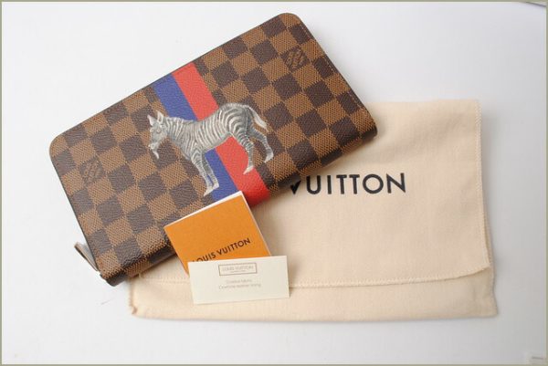 l 17 0007 6 Louis Vuitton Zippy Organizer Savannah Wallet Brown