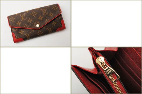 l 17 0009 5 Louis Vuitton Portefeuille Sala Monogram Retiro Long Wallet Brown