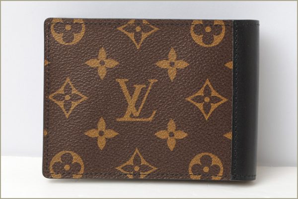 l 17 0014 2 Louis Vuitton Mindoro Wallet Monogram Macassar