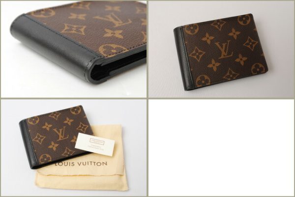 l 17 0014 6 Louis Vuitton Mindoro Wallet Monogram Macassar