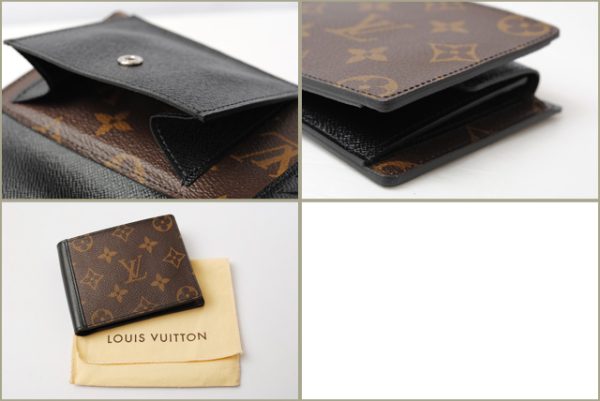 l 17 0023 7 Louis Vuitton Mindoro Wallet Monogram Macassar