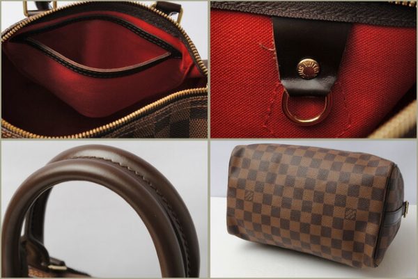 l 17 0028 6 Louis Vuitton Speedy Bandouliere 25 Damier Brown