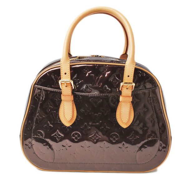 l 17 0031 1 Louis Vuitton Summit Drive Handbag Vernis Amaranto