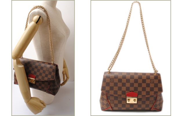 l 17 0036 2 Louis Vuitton Kaisa Clutch Damier Sleaze