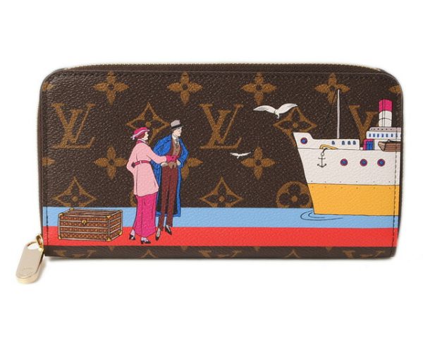 l 17 0038 1 Louis Vuitton Zippy Wallet Long Monogram