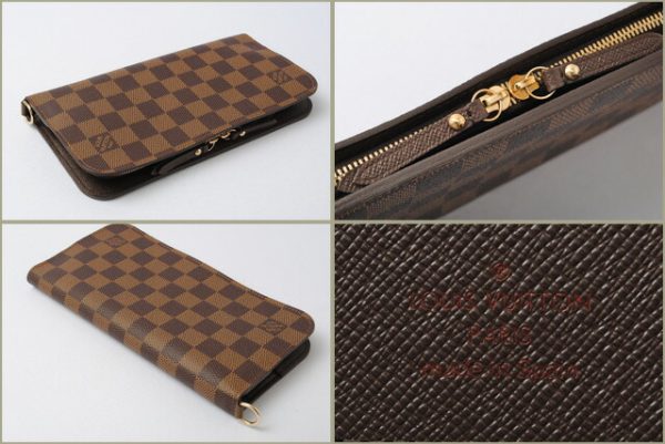 l 17 0045 5 Louis Vuitton Insolite Wallet Long Damier Brown