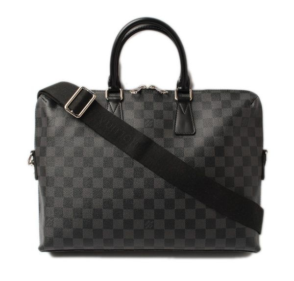 l 17 0047 1 Louis Vuitton Porto de Cumin Joule Damier Graphite Black