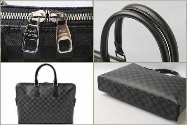 l 17 0047 4 Louis Vuitton Porto de Cumin Joule Damier Graphite Black