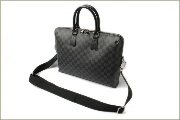 l 17 0047 5 Louis Vuitton Porto de Cumin Joule Damier Graphite Black