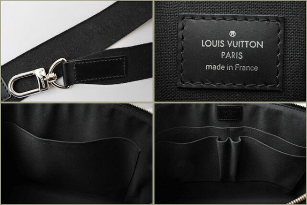 l 17 0047 6 Louis Vuitton Porto de Cumin Joule Damier Graphite Black