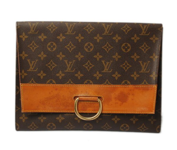 l 17 0054 1 Louis Vuitton Pochette Twin Clutch Bag Monogram Bag