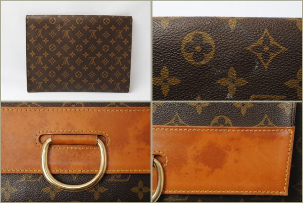 l 17 0054 4 Louis Vuitton Pochette Twin Clutch Bag Monogram Bag