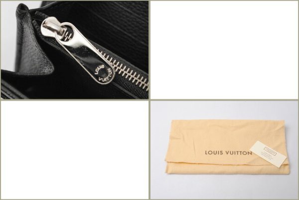 l 17 0060 6 Louis Vuitton Portefeuil Iris Monogram Mahina Wallet Black