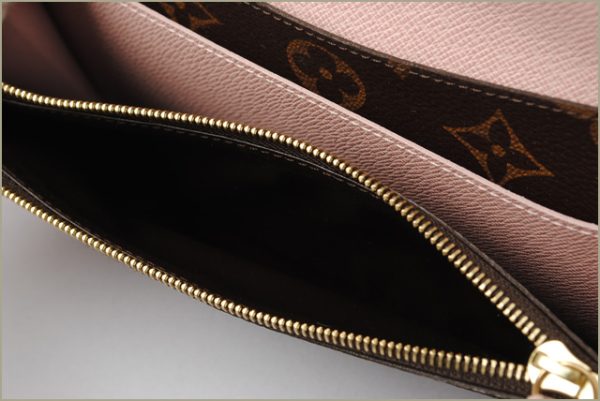 l 17 0061 5 Louis Vuitton Portefeuille Emily Monogram Wallet Pink