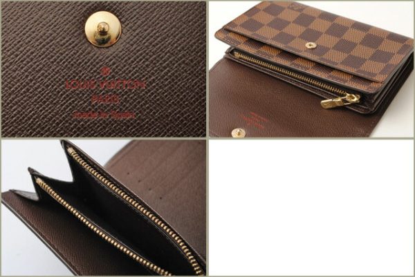 l 17 0068 5 Louis Vuitton Alexandra Wallet TrifDamier Brown